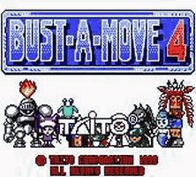 Bust-A-Move 4 Title Screen